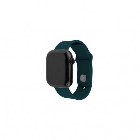 FIXED Silicone Sporty Strap Set for Apple Watch 38/40/41mm, dark green