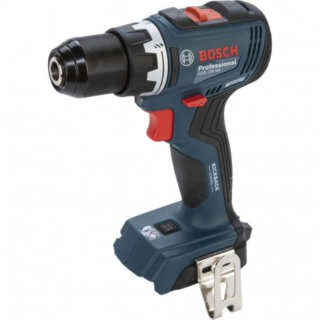 Bosch GSR 18V-65, LB, be akumuliatoriaus ir kroviklio