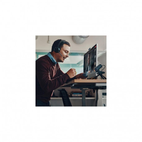 HP Poly Voyager Focus 2 USB-C-C Headset +USB-C/A Adapter