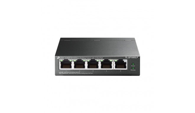 Switch|TP-LINK|5x10Base-T / 100Base-TX|PoE ports 4|TL-SF1005LP