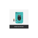 Logitech M190 Full-Size Wireless Mouse, RF Wireless, 1000 DPI, Mid Grey