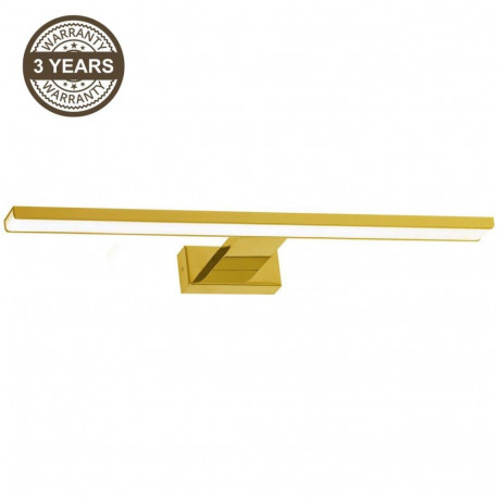 WALL LED LIGHT MIK 80CM 15W IP44 GOLD