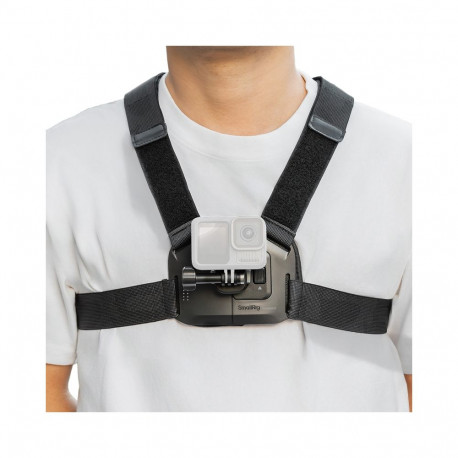 SmallRig 5720 Quick Release Chest Strap Mount for Action Cameras