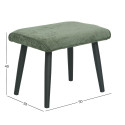 Stool MATEO green