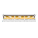 Digitus DN-91624S valge patch paneel CAT 6 24 x RJ45