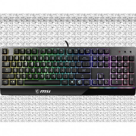 MSI | Vigor GK30 | Gaming Keyboard | Wired | RGB LED light | US | Black