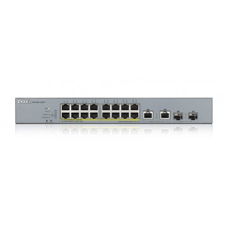 GS1350-18HP CCTV PoE LR 250W kommutaator