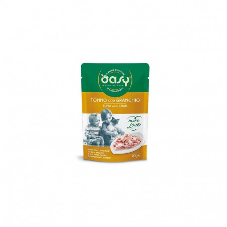 Cat Food - Oasy More Love Tuna with Crab Wet Food 70g