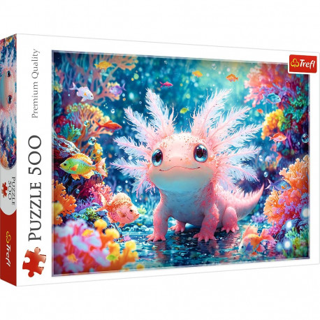 TREFL Puzzle Axolotl 500 pcs