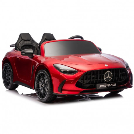 Auto Na Akumulator Mercedes GT63 AMG DK-GT63 24V LCD Czerwony Lakierowany
