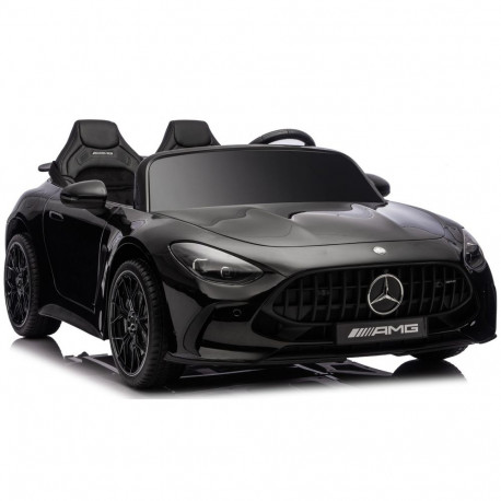 Auto Na Akumulator Mercedes GT63 AMG DK-GT63 24V LCD Cichy Silnik Czarny