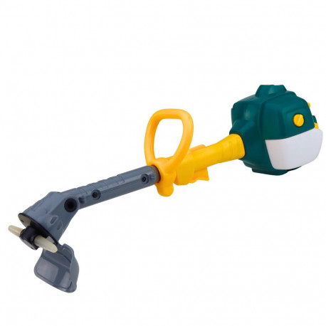 Laste aiatrimmer helide ja tuledega, kummist tera