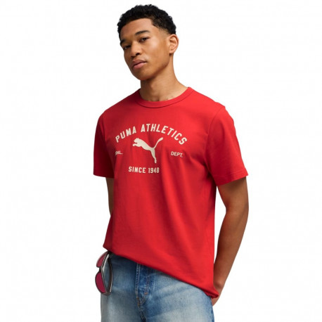 Puma meeste t-särk Class Graphic Tee 692226 11 XL, punane