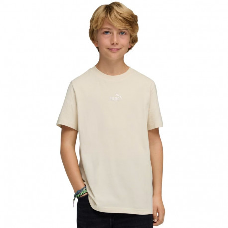 Puma laste T-särk ESS Small No.1 Logo Centered Tee 692975 87 140cm, beež
