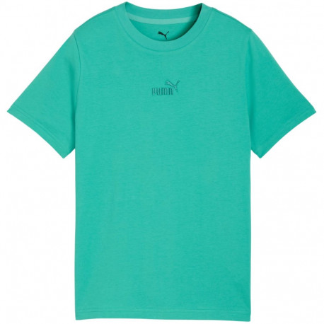 Puma laste t-särk ESS Small No.1 Logo Centered Tee 692975 40 164cm, roheline