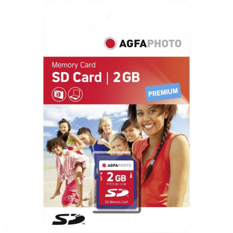 AgfaPhoto SD mälukaart 2GB 133x premium