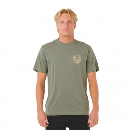 Lühikeste varrukatega T-särk, meeste Rip Curl Surf Trip Tee Sinine - L
