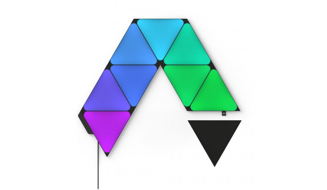 Nanoleaf Shapes Black Triangles Starter Kit (9 panels)