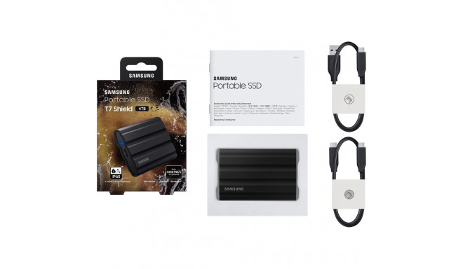 Samsung SAMSUNG Portable SSD T7 Shield 4TB Black