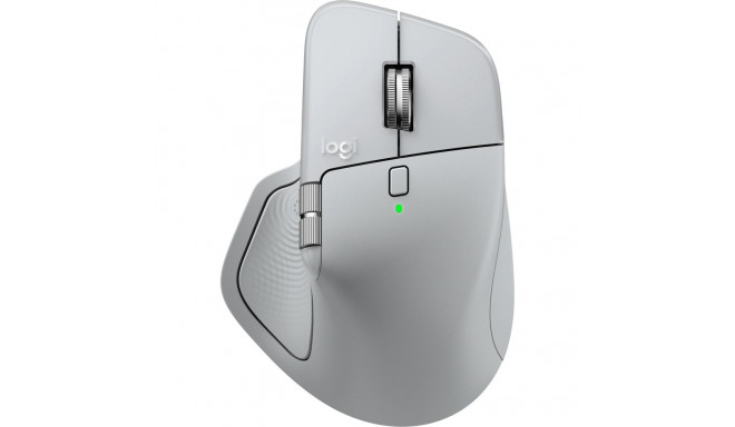 Logitech MX Master 4, light grey mouse, Logi Bolt, Bluetooth, for Windows/macOS/Linux/ChromeOS/iPadO