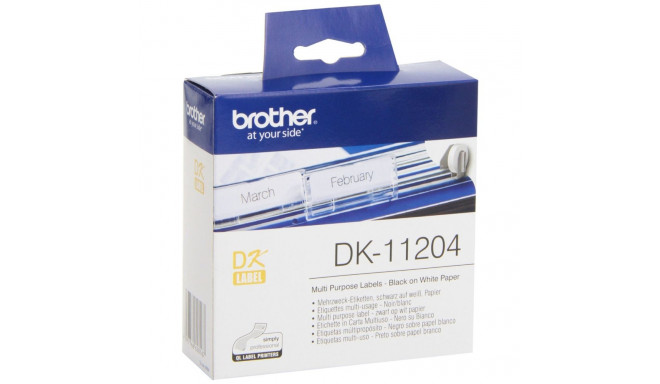 Brother Etykiety wielofunkcyjne DK-11204