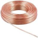 Goobay Speaker Cable transparent CCA
