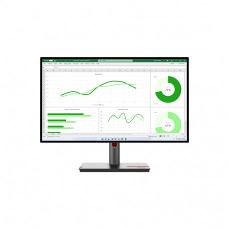 Lenovo 68.6cm (27") 2560 x 1440 W-LED IPS, 16:9, 350cd/m², 1.073B, 6ms, 178°/178°, 1000:1