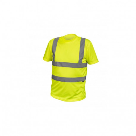 Hogert T-särk HT5K233-S, S (48), hi-vis kollane 901, 100% polüester 150 g/m², peegeldavad ribad, lüh