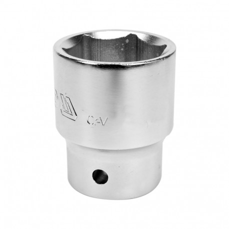 Yato socket YT-1309, 3/4" 19.0mm, 28mm, 50mm, DIN 3121, 40-50 HRC, CrV 50BV30, hexagonal, short, chr