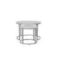 TABLE COFFEE PAOLA WHITE 60X40CM