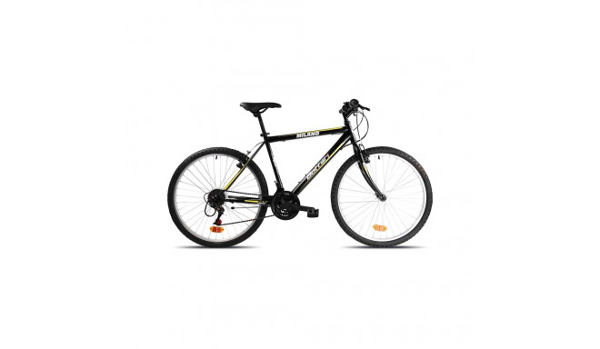 BICYCL MTN MILANO.26 77234 BLCK/YLW