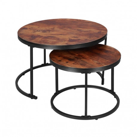 COFFEE TABLE SET HF0034 70X47 50X39