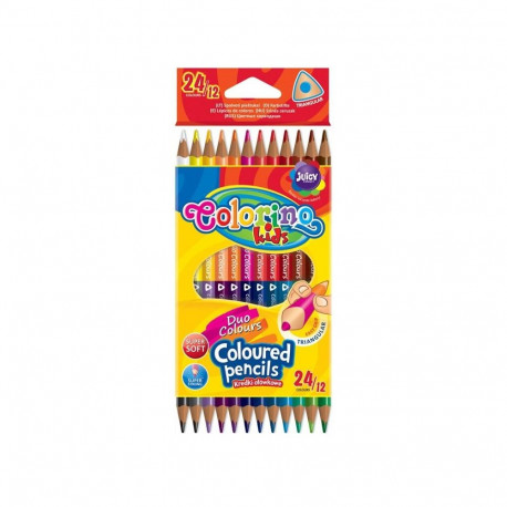 DOUBLE SIDED PENCILS COLORINO (33046P