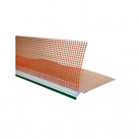 WATERDRIP PROFILE W/MESH 20MMX2.5M BRIKO