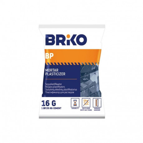 CONCRETE PLASTICIZER BRIKO BP IN PACKAG