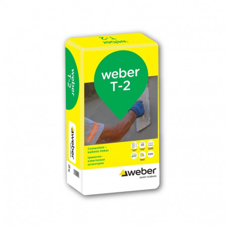 MORTAR WEBER T-2 25KG