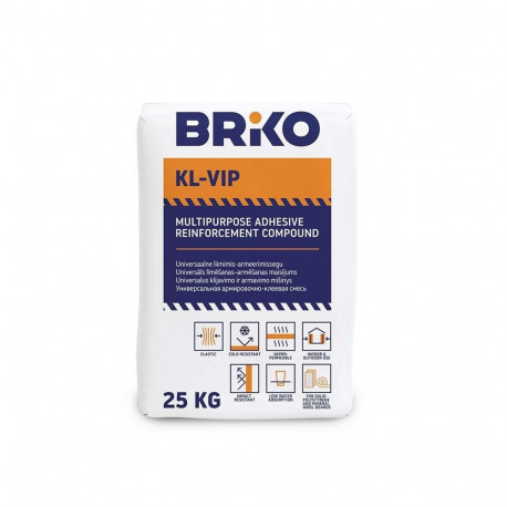 FIXING MORTAR BRIKO KL-VIP 25KG (42)