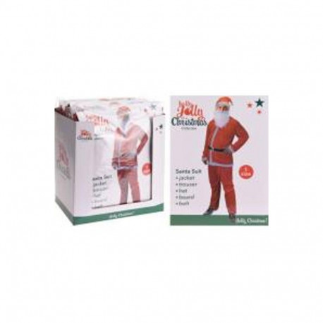 COSTUME SANTA CLAUS 5 PIECES