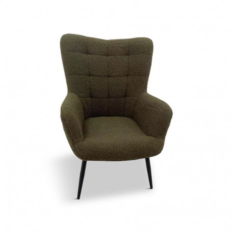 CHAIR DINING GEO TEDDY GREEN 99X73X81CM