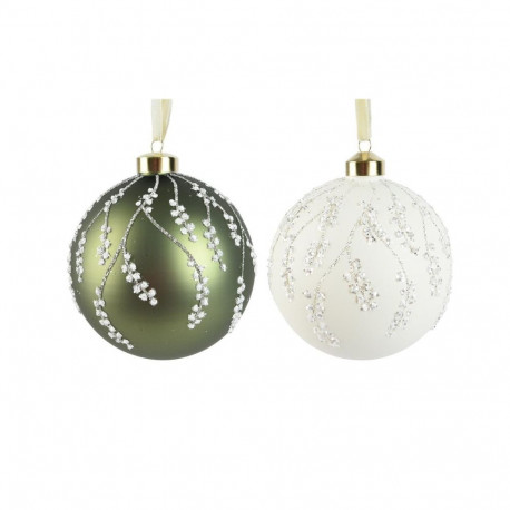 Klaasist täppidega ornament D12cm