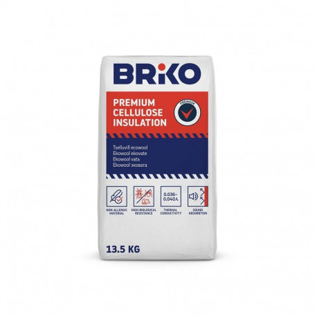 EKOWOOL BRIKO PREMIUM 14/13.5KG