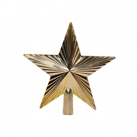 15X15CM PLASTIC CHRISTMAS TREE TOP STAR