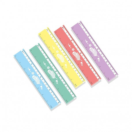 RULER COLORINO 20 CM 82923PTR