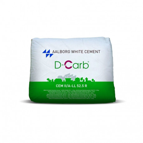 CEMENT WHITE D-CARB 52.5R 25KG (1.5T)