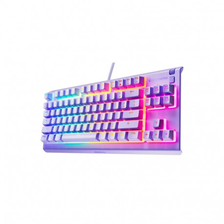 KEYBOARD STEELSERIES APEX3 TKL LAVENDER