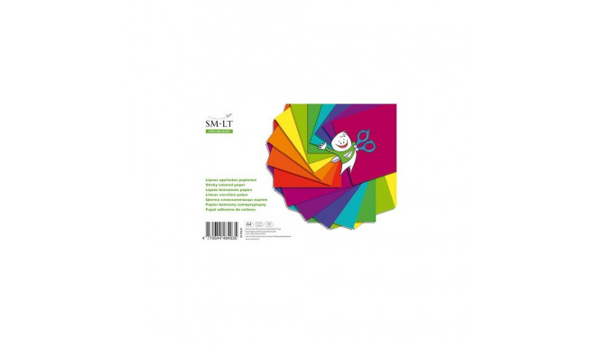 STICKY COLORED PAPER A4 8 SHEETS