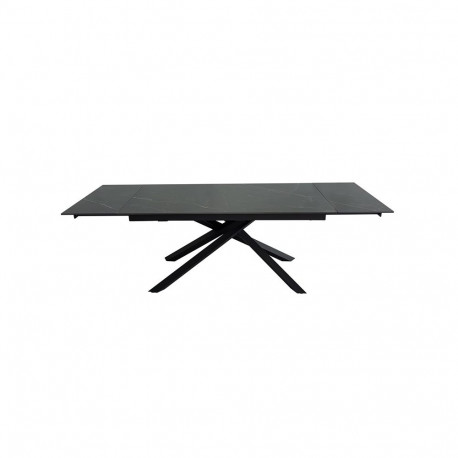 Must kokkupandav söögilaud DRDTQ002SBL