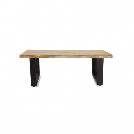 Domolet 90x60x39 diivanilaud, puit/must