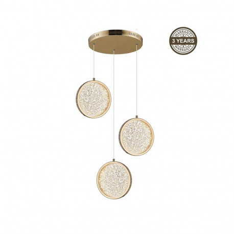 PENDANT LAMP LED NAPOLI A2378-3 30CM 30W