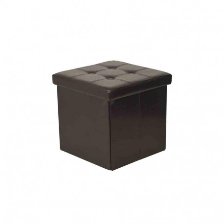 OTTOMAN XYF2108B BROWN ARTIFICIAL LEATH